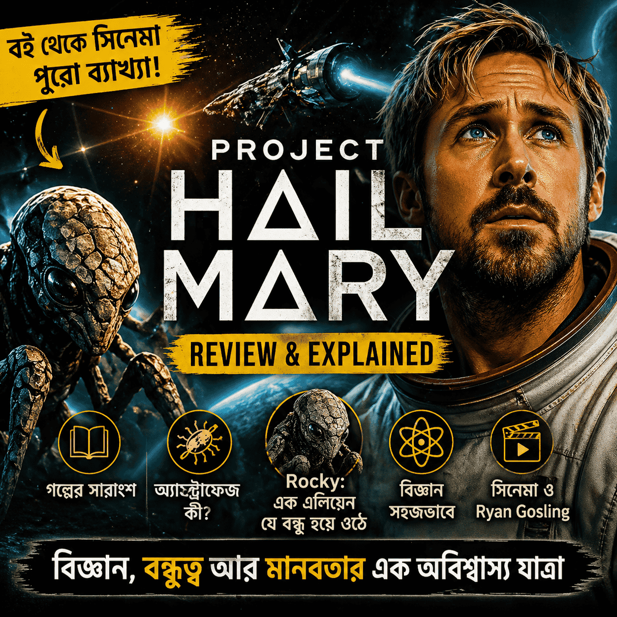 Project Hail Mary Movie vs Book: কোনটা বেশি শক্তিশালী?